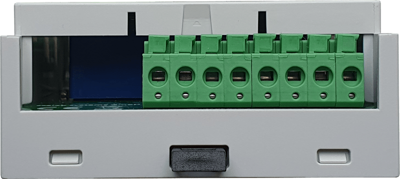 Relais Ansicht Klemmen unten